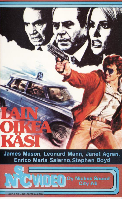 La polizia interviene: ordine di uccidere! - Finnish VHS movie cover