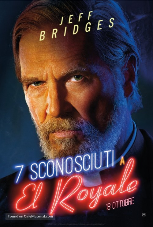 Bad Times at the El Royale - Italian Movie Poster