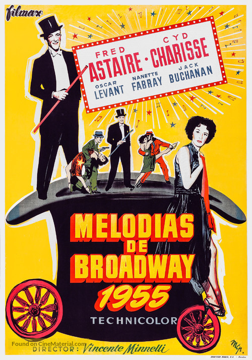 The Band Wagon - Spanish Movie Poster