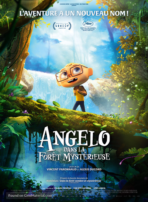 Angelo dans la for&ecirc;t myst&eacute;rieuse - French Movie Poster