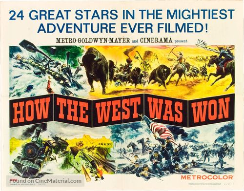 How the West Was Won - Movie Poster