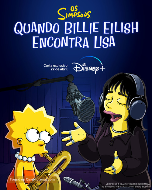 When Billie Met Lisa - Brazilian Movie Poster