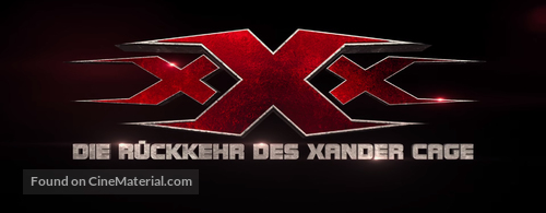 xXx: Return of Xander Cage - German Logo