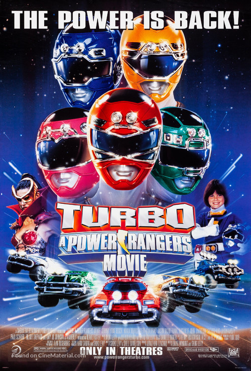 Turbo: A Power Rangers Movie - Movie Poster