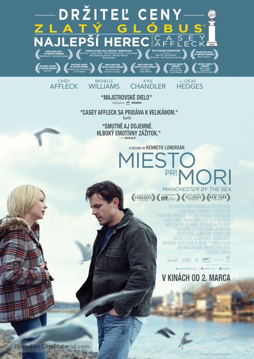 Manchester by the Sea - Slovak Movie Poster