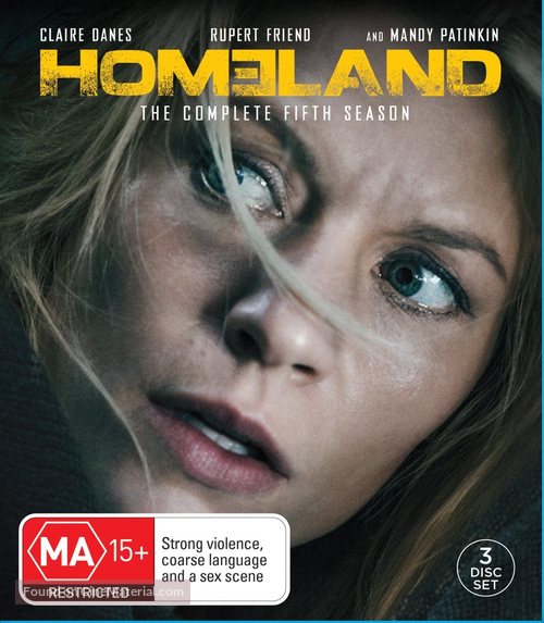 &quot;Homeland&quot; - Australian Blu-Ray movie cover