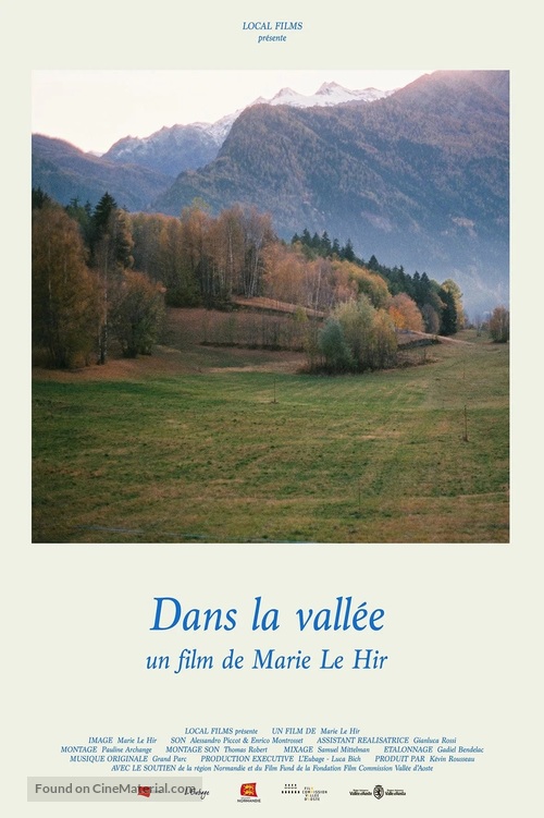 Dans la vall&eacute;e - French Movie Poster