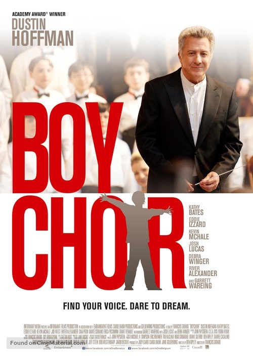 Boychoir - Belgian Movie Poster