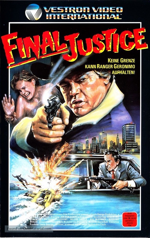 Final Justice - German VHS movie cover
