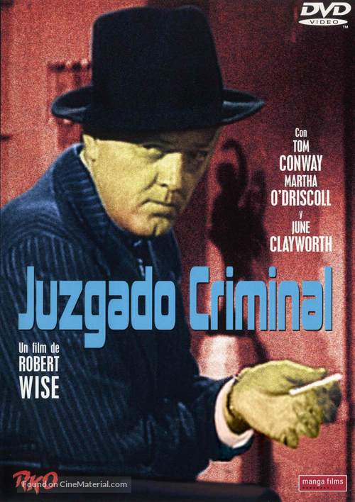 Criminal Court - Spanish DVD movie cover