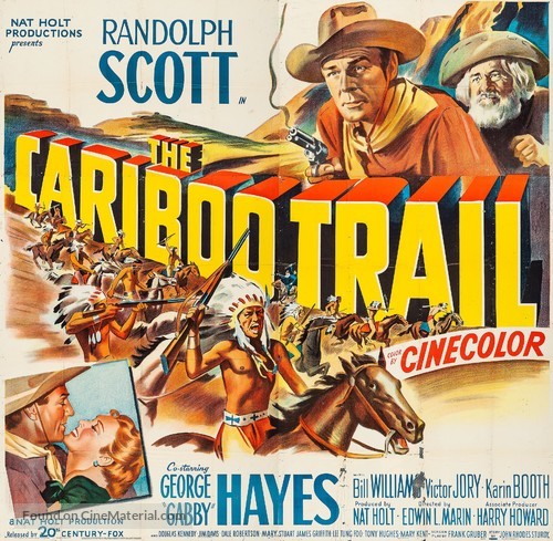 The Cariboo Trail - Movie Poster