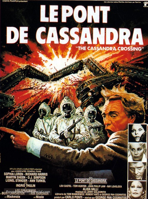 The Cassandra Crossing - French Movie Poster