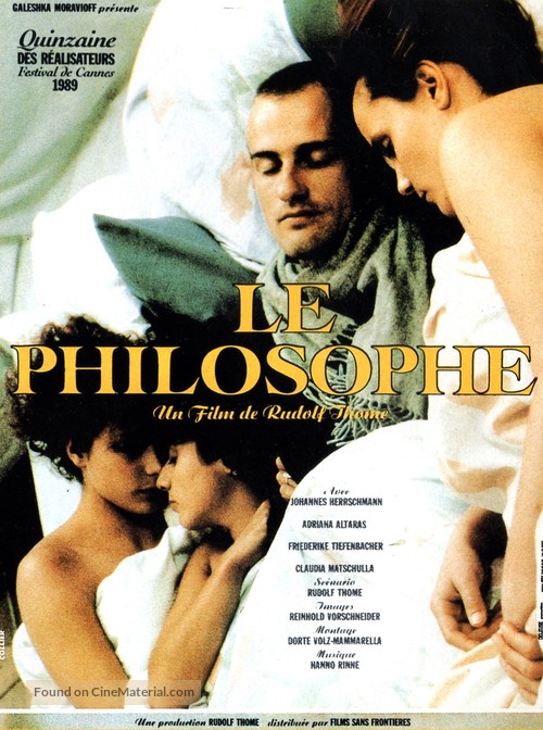 Der Philosoph - French Movie Poster