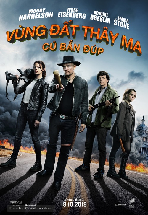 Zombieland: Double Tap - Vietnamese Movie Poster