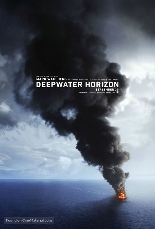 Deepwater Horizon - British Movie Poster