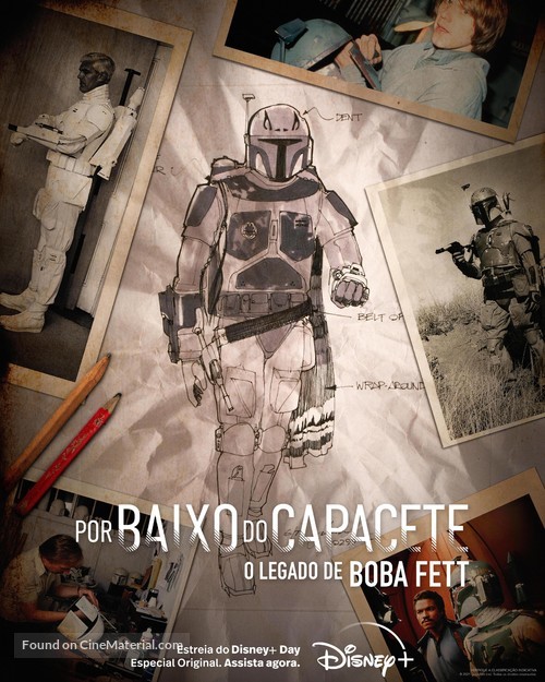Under the Helmet: The Legacy of Boba Fett - Brazilian Movie Poster