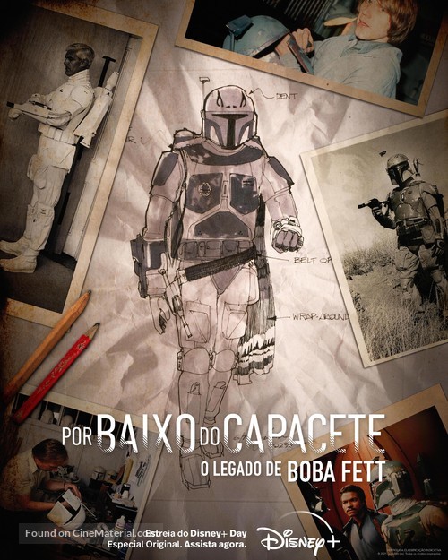 Under the Helmet: The Legacy of Boba Fett - Brazilian Movie Poster