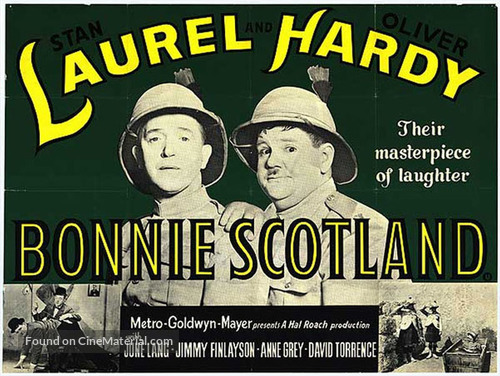 Bonnie Scotland - British Movie Poster