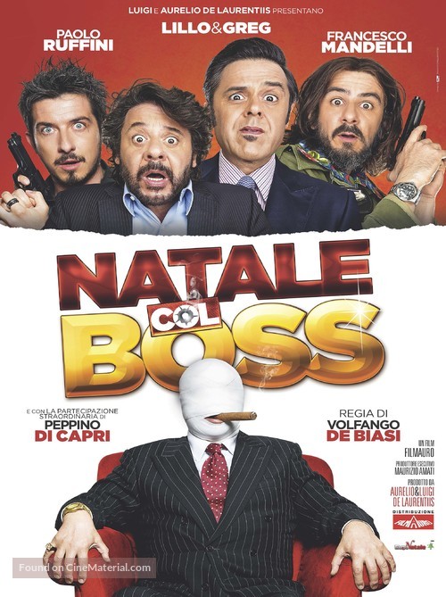 Natale col Boss - Italian Movie Poster