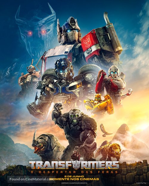 Transformers: Rise of the Beasts - Brazilian Movie Poster