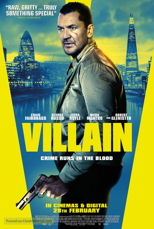 Villain - British Movie Poster