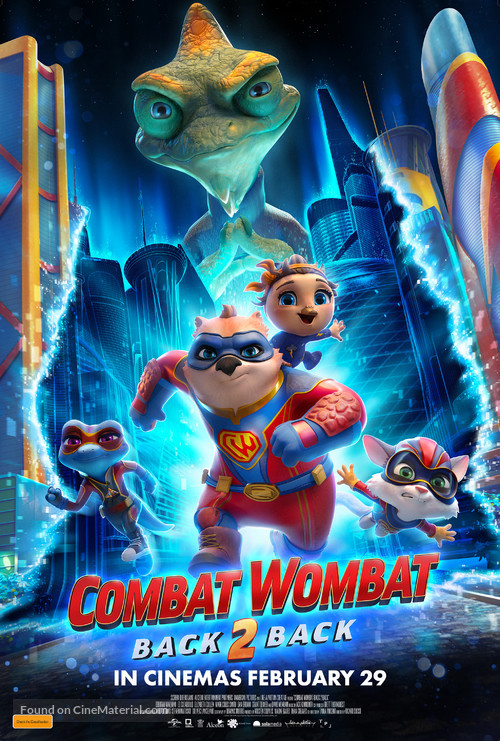 Combat Wombat: Back 2 Back - Australian Movie Poster