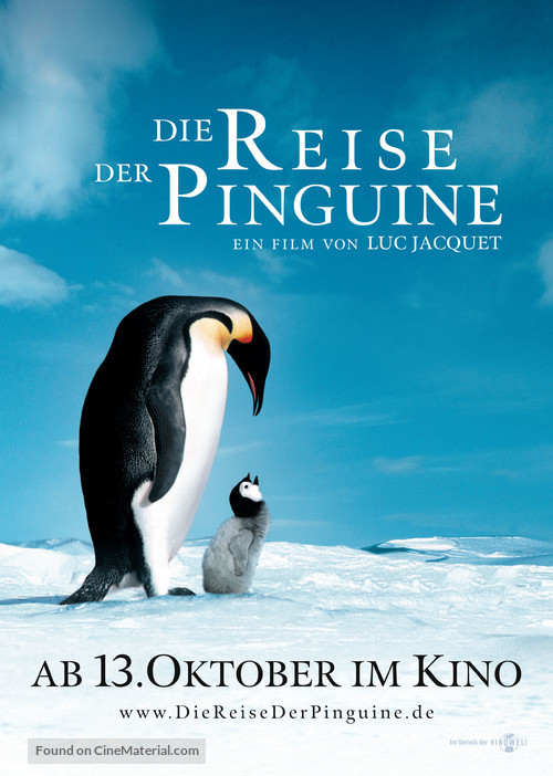 March Of The Penguins - German Movie Poster