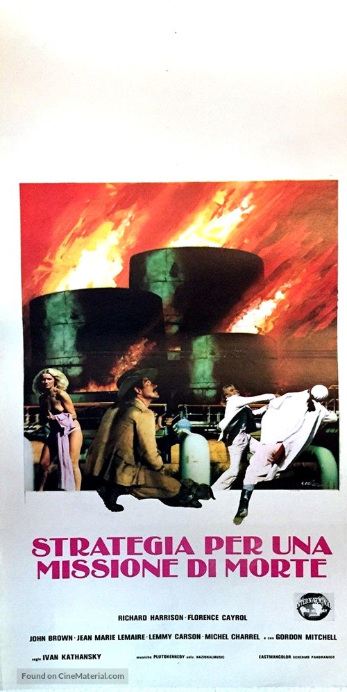 Strategia per una missione di morte - Italian Movie Poster