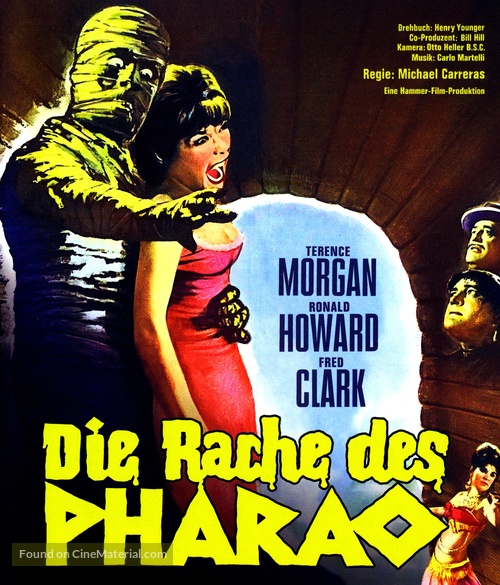 The Curse of the Mummy&#039;s Tomb - German Blu-Ray movie cover