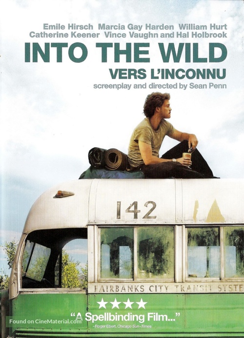 Into the Wild - Canadian DVD movie cover