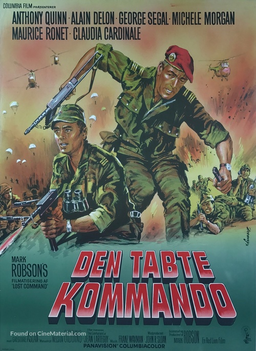 Lost Command - Danish Movie Poster