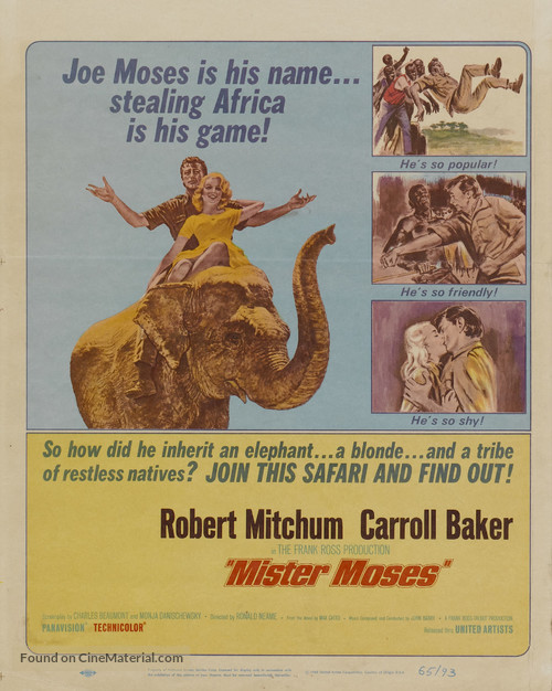 Mister Moses - Movie Poster