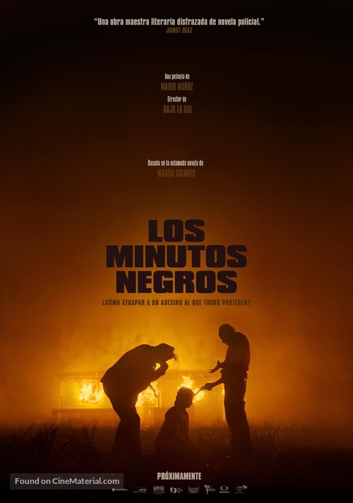 Los minutos negros - Mexican Movie Poster