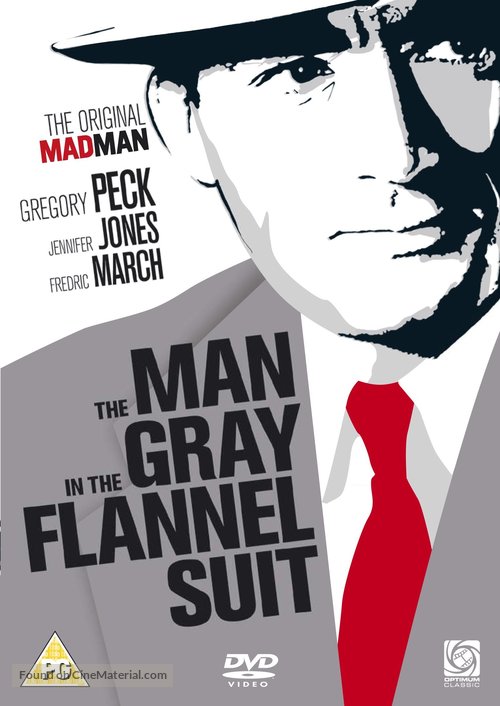 The Man in the Gray Flannel Suit - British Movie Cover