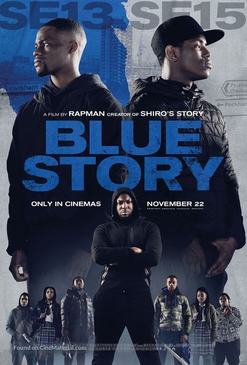 Blue Story - British Movie Poster