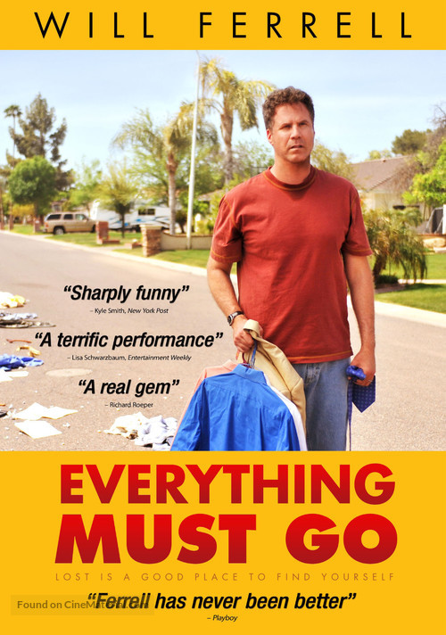 Everything Must Go - DVD movie cover