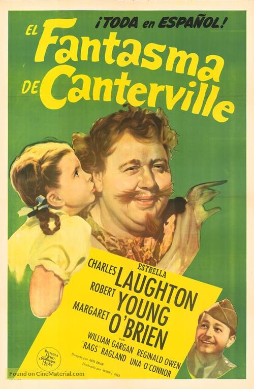 The Canterville Ghost - Argentinian Movie Poster