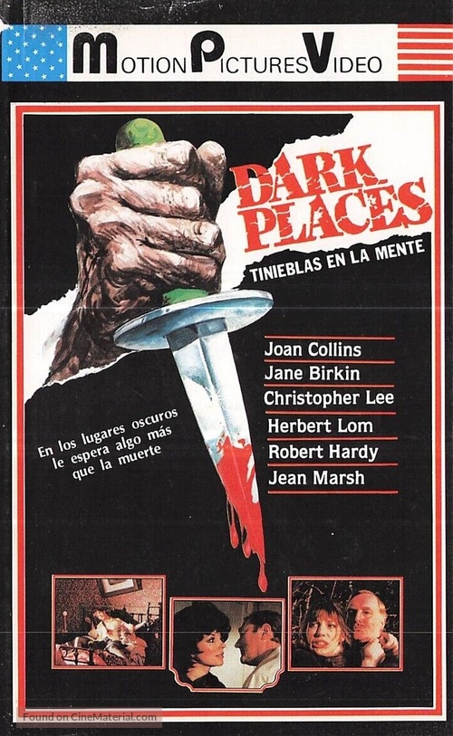 Dark Places - Spanish VHS movie cover