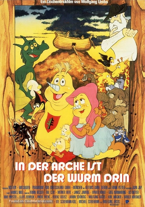 In der Arche ist der Wurm drin - German Movie Poster