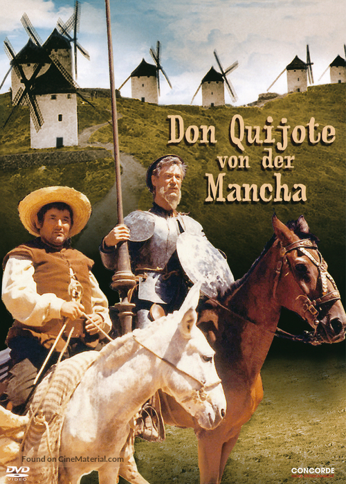 &quot;Don Quijote von der Mancha&quot; - German DVD movie cover