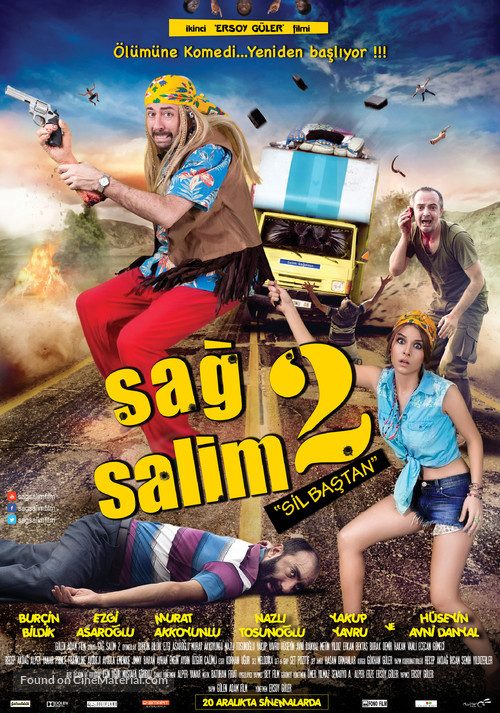 Sag Salim 2: Sil Bastan - Turkish Movie Poster