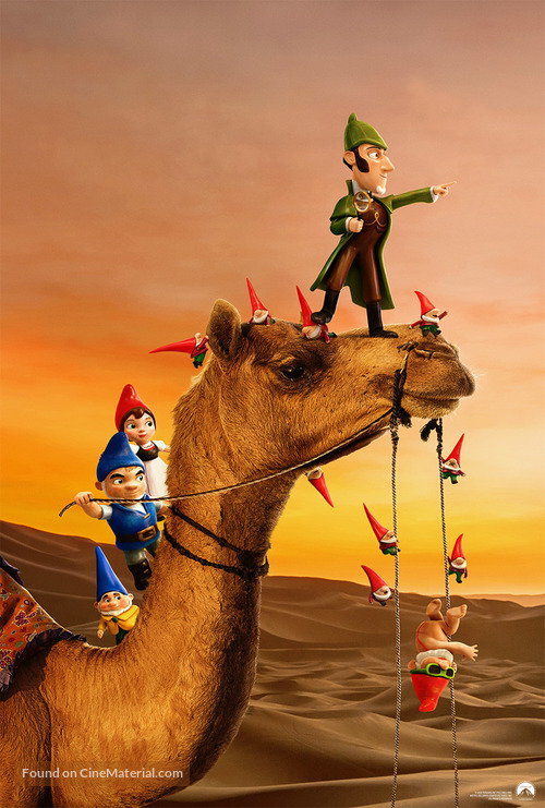 Sherlock Gnomes - Egyptian Movie Poster
