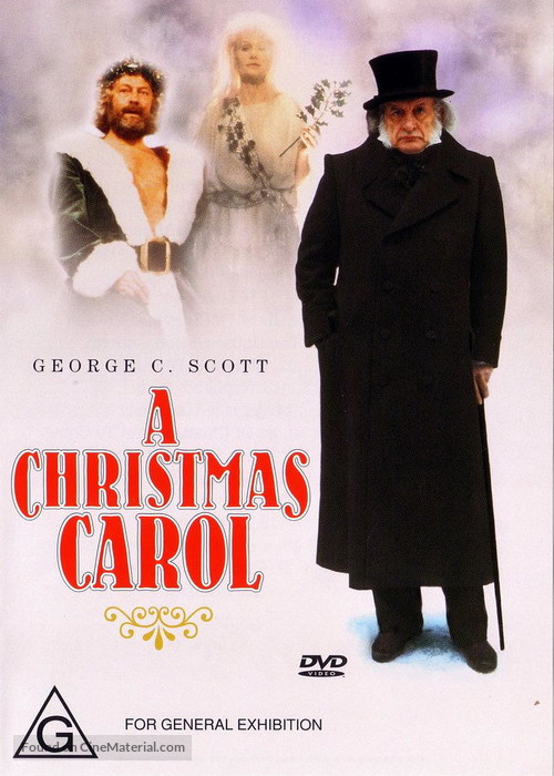 A Christmas Carol - Australian DVD movie cover