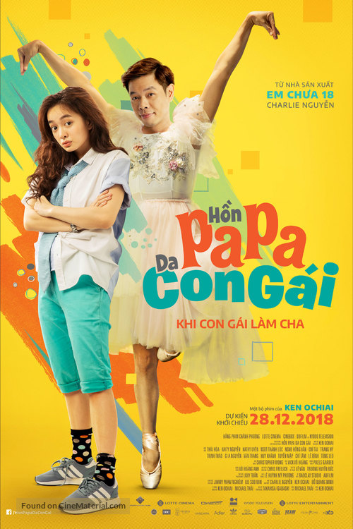 Hon Papa Da Con G&aacute;i - Vietnamese Movie Poster