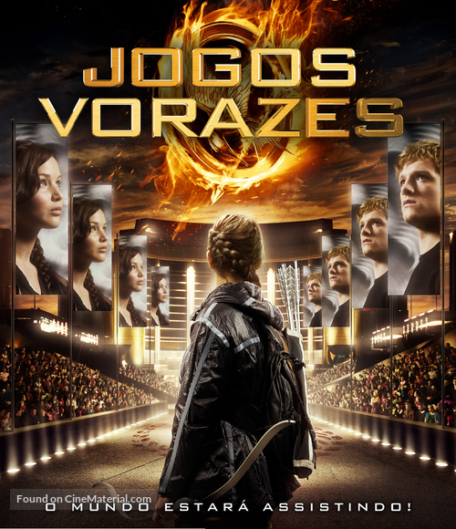 The Hunger Games - Brazilian Blu-Ray movie cover