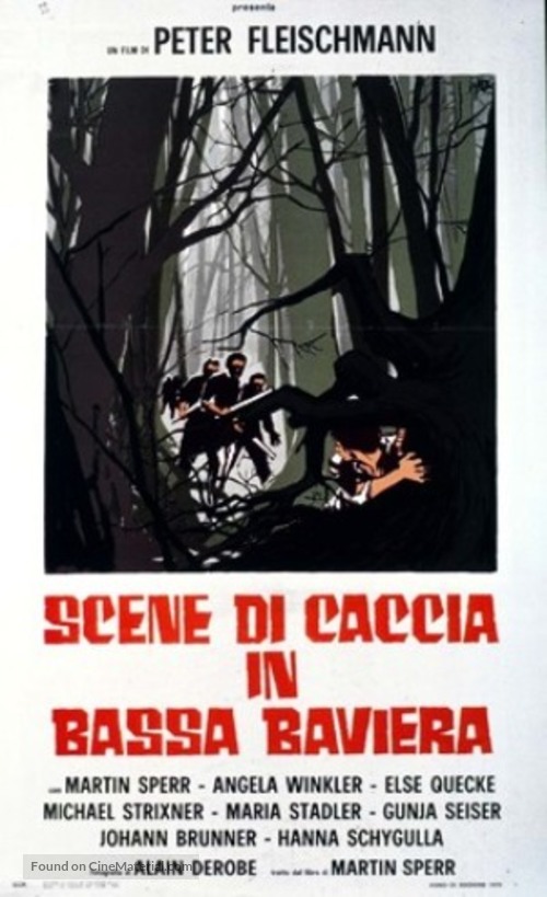 Jagdszenen aus Niederbayern - Italian Movie Poster