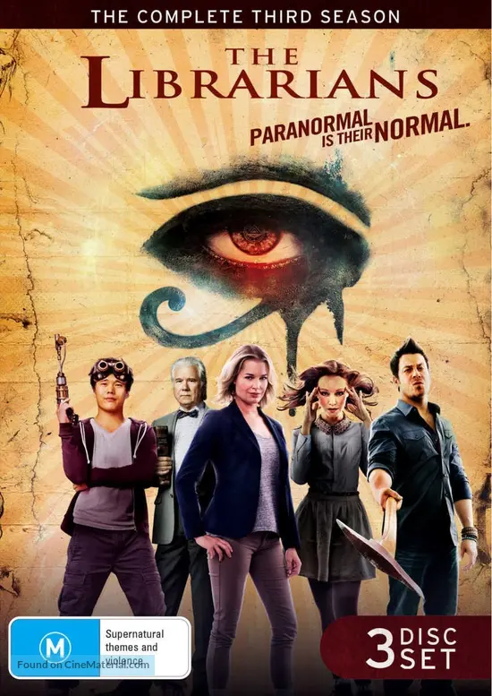 &quot;The Librarians&quot; - Australian DVD movie cover