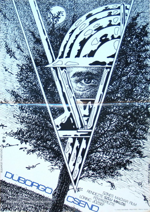 D&uuml;b&ouml;rg&ouml; csend - Hungarian Movie Poster