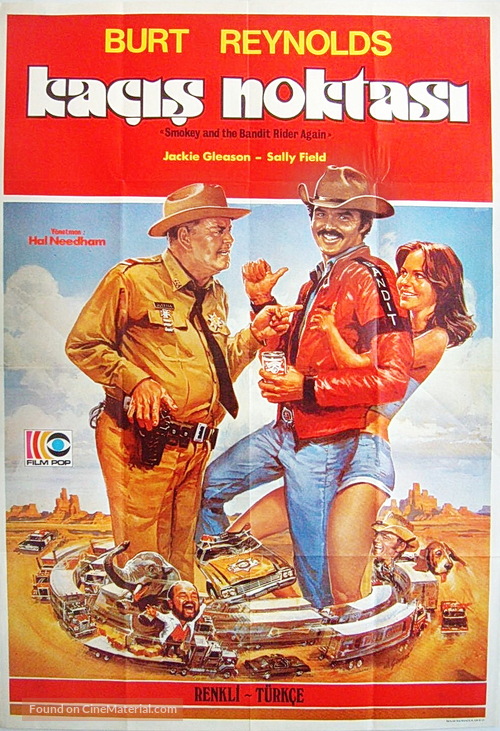 Smokey and the Bandit II - Turkish Movie Poster