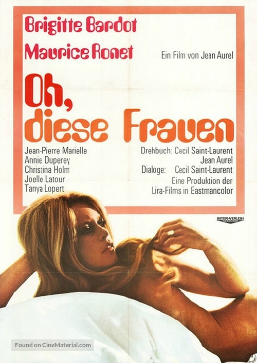 Les femmes - German Movie Poster
